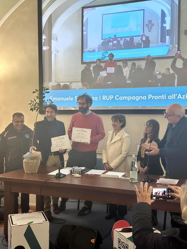 Premio Aica, Oscar della Comunicazione Ambientale assegnato a Pronti all’Azione.