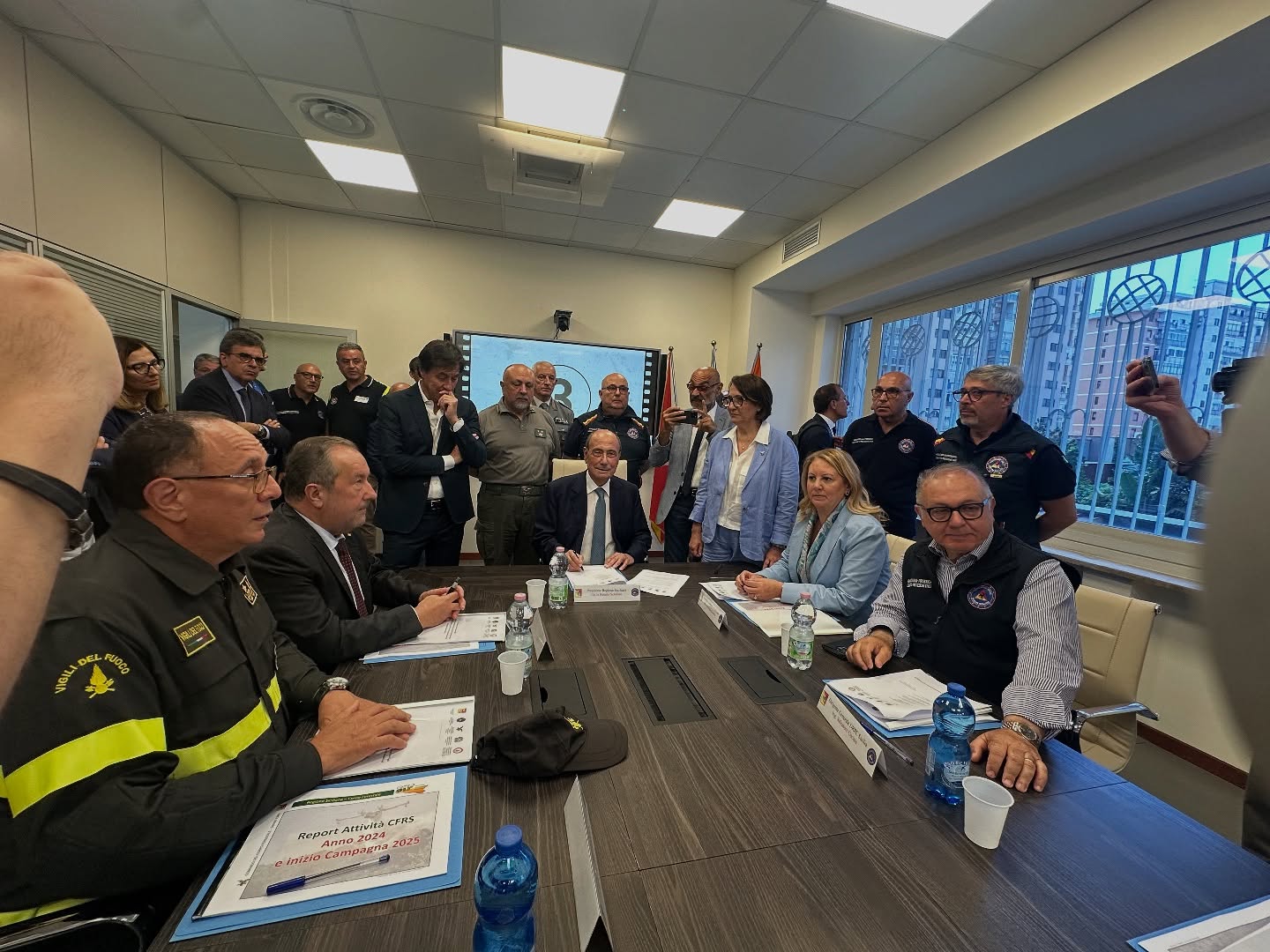 Emergenze e incendi, inaugurata la Sala operativa unica regionale. Schifani: Maggiore tempestività e coordinamento per interventi più efficaci