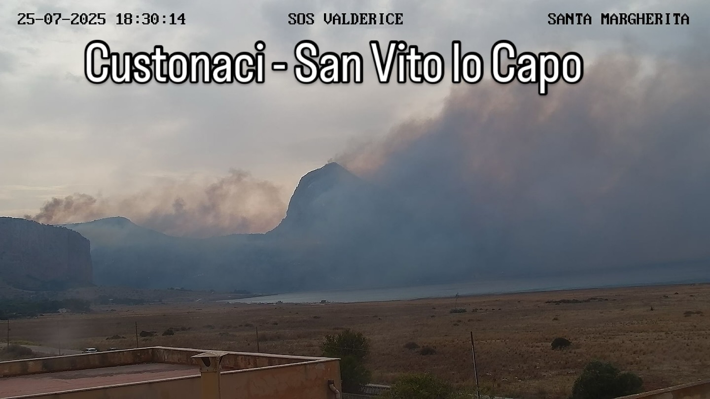 Aggiornamento Incendi del 25 luglio 2025