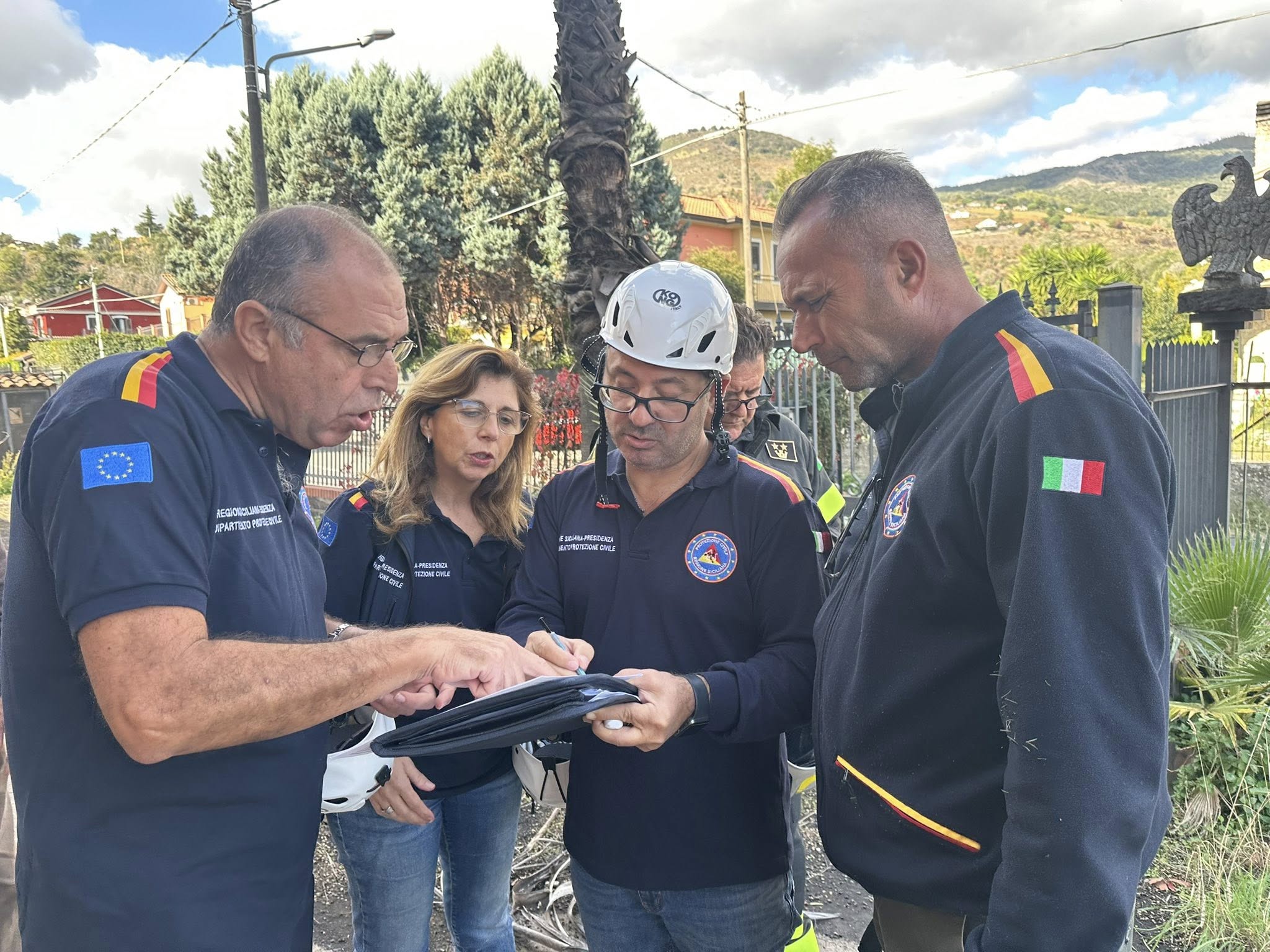 Esercitazione di Protezione Civile EXE AeDES Sicilia Orientale 2025