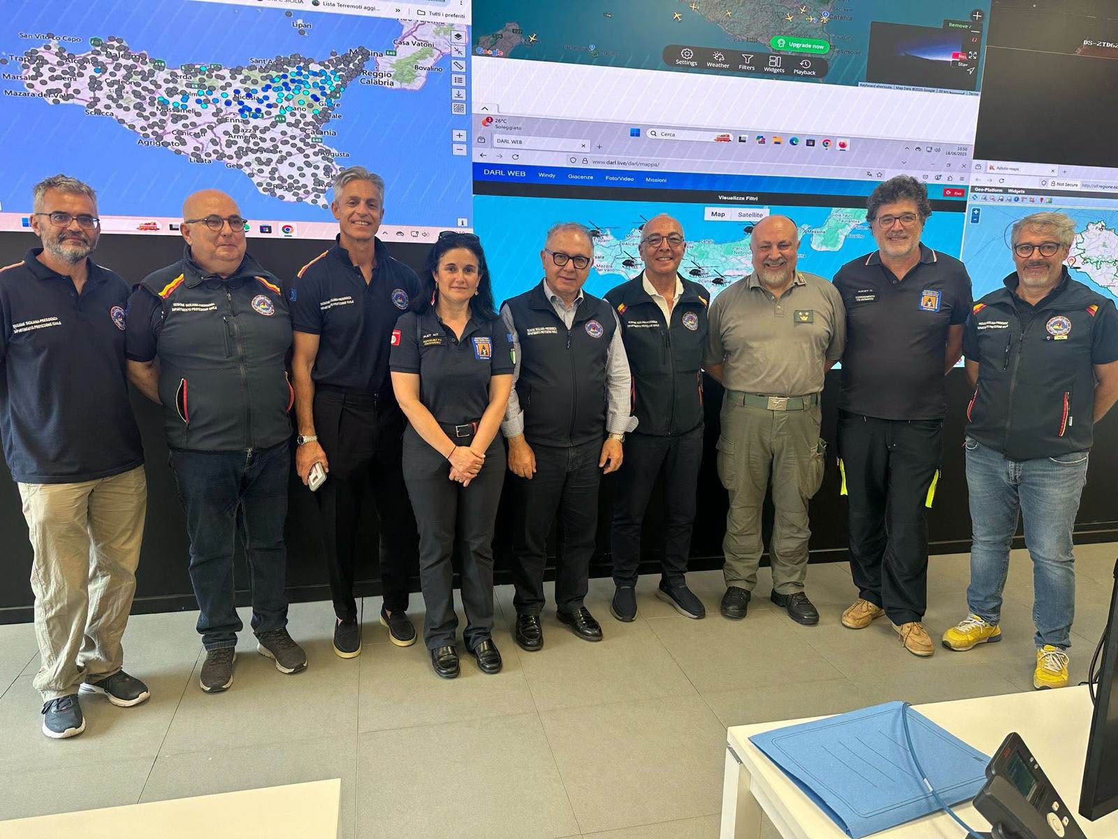 Protezione Civile, Regione Siciliana e Anpas Sicilia insieme per rafforzare le attivit&agrave; della Sala Operativa Unica Regionale