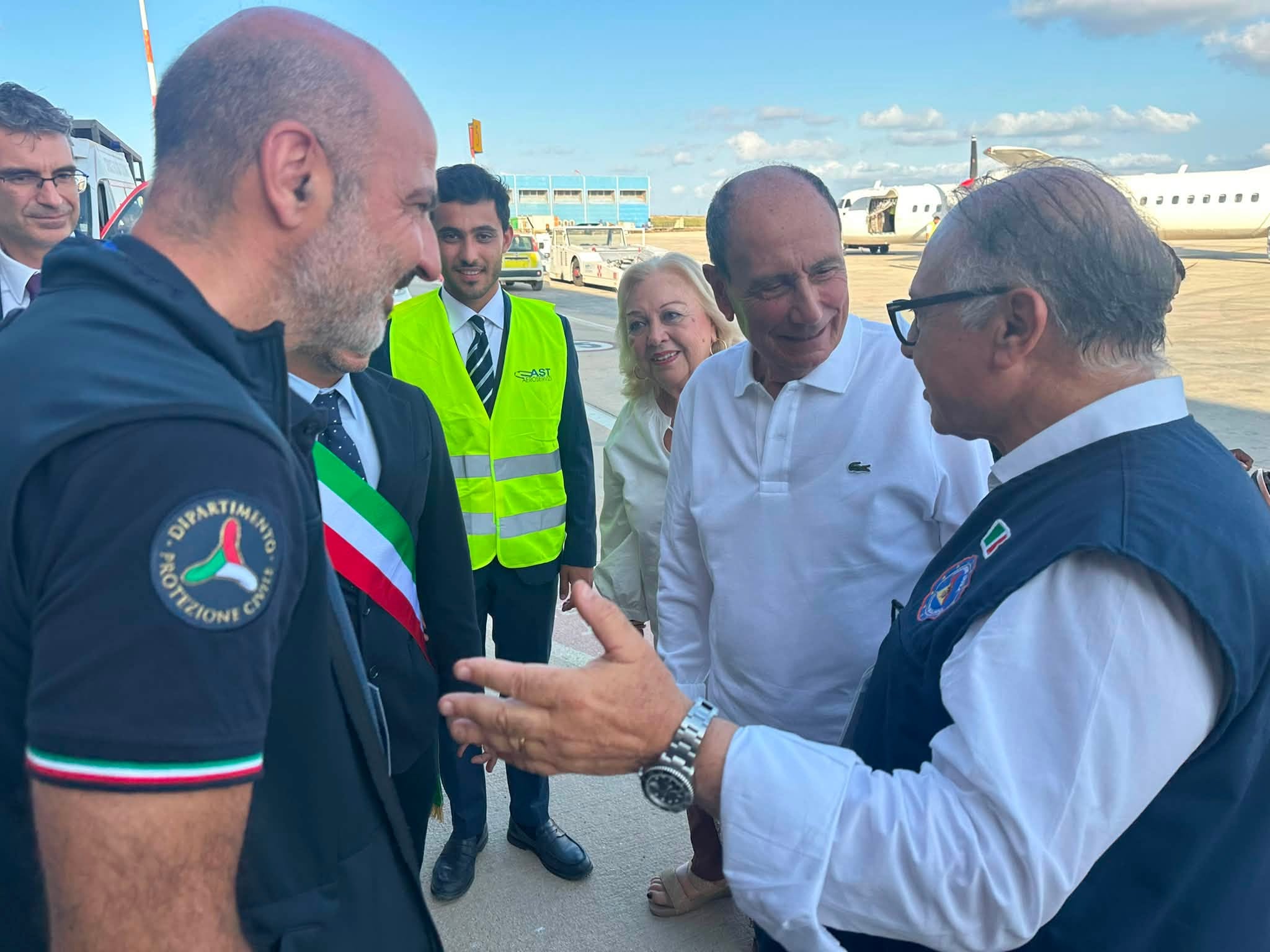 Visita del Papa a Lampedusa: la Protezione Civile Siciliana schiera 2 Colonne Mobili, 276 operatori e 76 mezzi per l&rsquo;assistenza alla popolazione