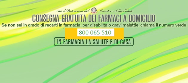 Anche a Palermo farmaci a domicilio agli anziani