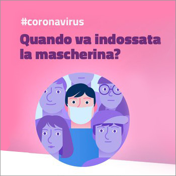 Parole d'ordine: distanziamento sociale e mascherina