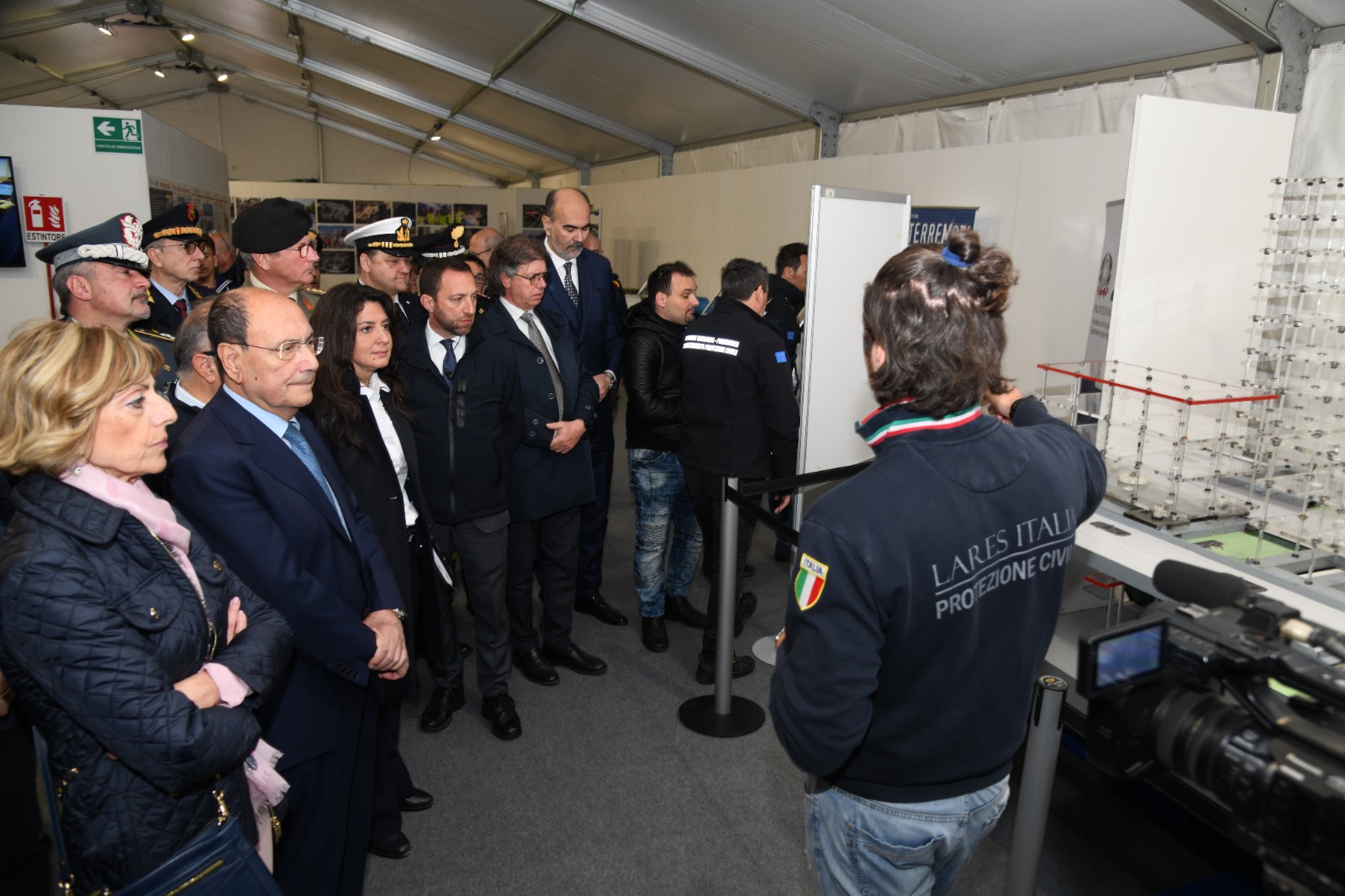 [VIDEO] Protezione civile, a Palermo inaugurata la mostra itinerante "Terremoti d’Italia"