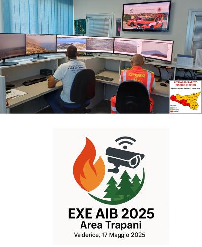 VALDERICE (TP) - Domani (Sabato 17 maggio) al via l’esercitazione di protezione civile ’’EXE AIB 2025 - Area Trapani’’