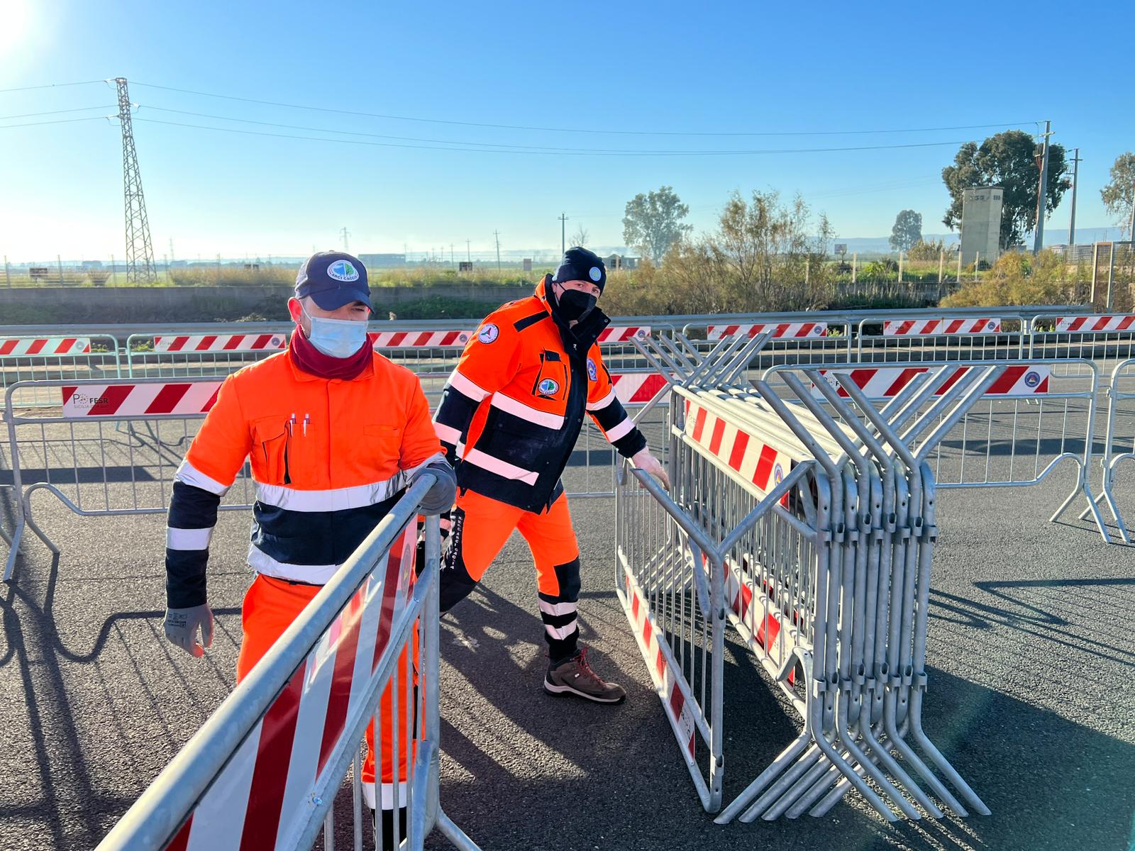 Covid, nuovo Drive in tamponi al MAAS di Catania, organizzato con il supporto della Protezione Civile Regionale