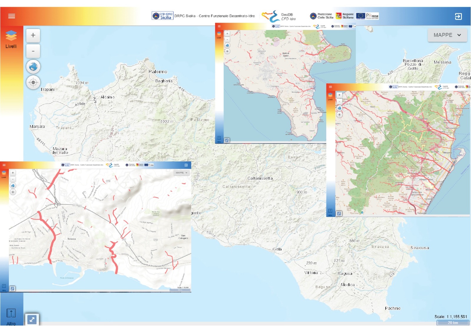 Rischio Idraulico, pubblicata la Mappa delle interferenze idrauliche