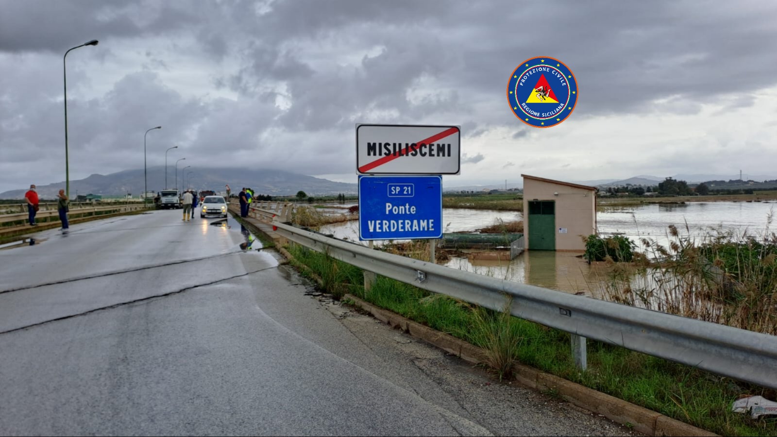 Maltempo. Alluvioni a Sciacca, Enna e Trapani. L’area di Salina Grande (TP) la più colpita. Impegnati da subito uomini e mezzi della Protezione Civile Siciliana