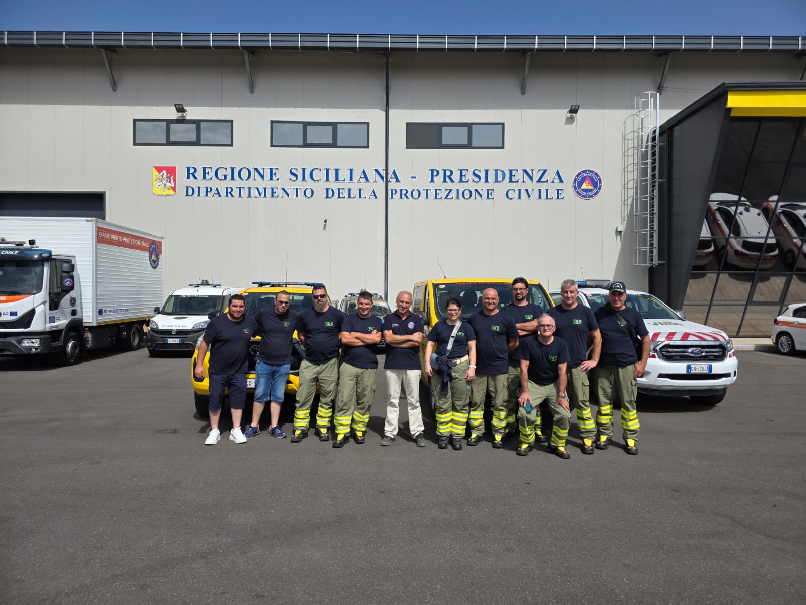 Antincendio: Avviati i pattugliamenti con altre due squadre VAB nazionali operative zona Etna