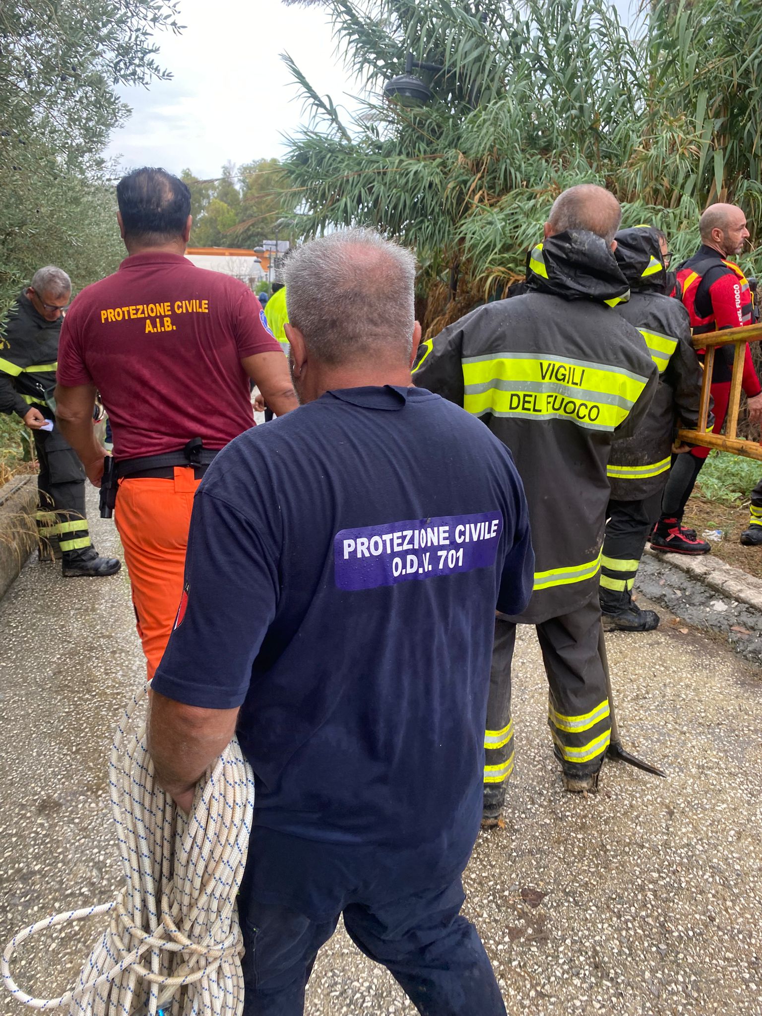 EMERGENZA FAVARA: IN AZIONE VOLONTARI DI PC ++ AGGIORNAMENTO