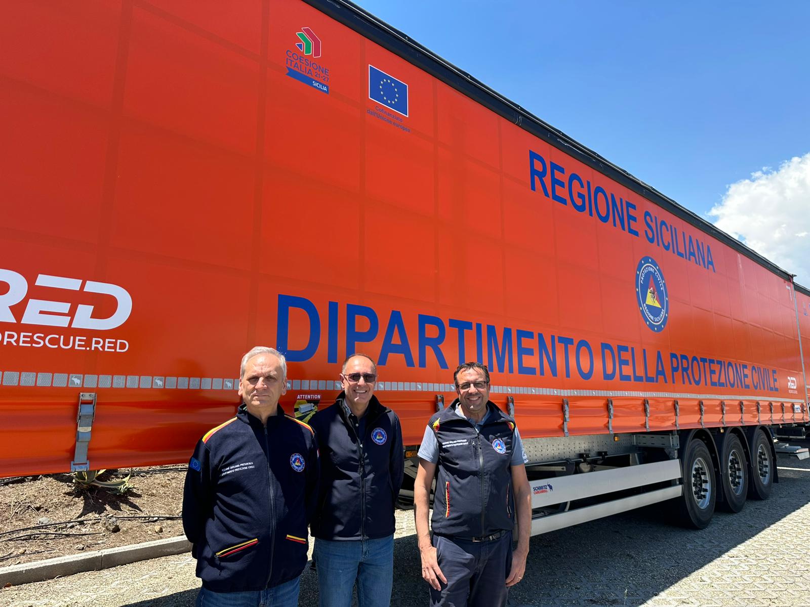 Protezione civile, nuove dotazioni per 20 milioni per la colonna mobile. Schifani: «Potenziamo la capacit&agrave; di risposta immediata del sistema»