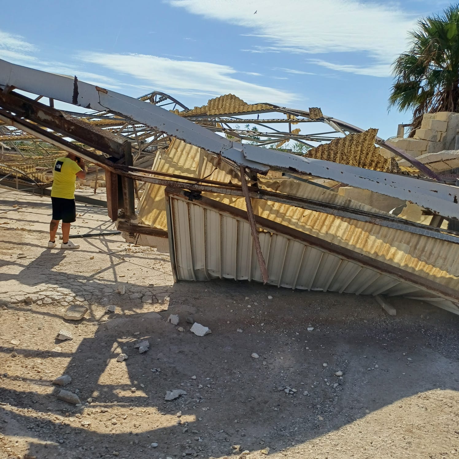 Violenta tromba d&rsquo;aria a Marsala e Petrosino.