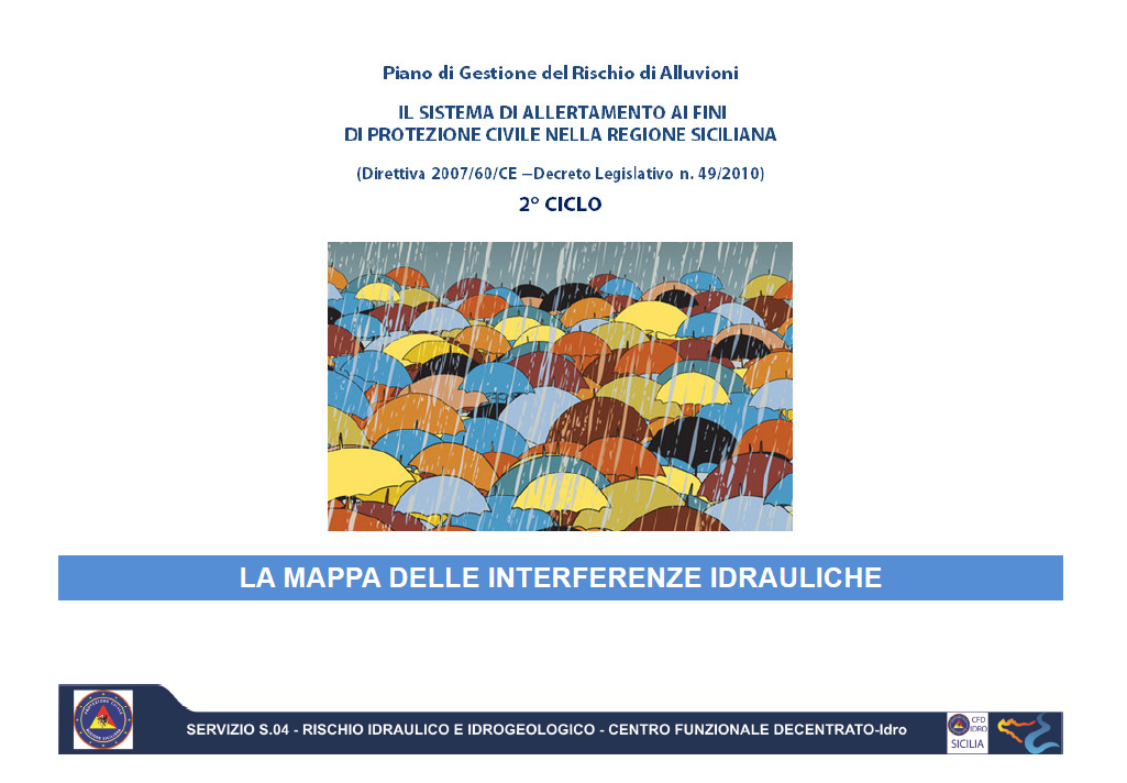 PALERMO, la giunta regionale ha adottato la ’’Mappa delle interferenze idrauliche per finalità di protezione civile’’ 