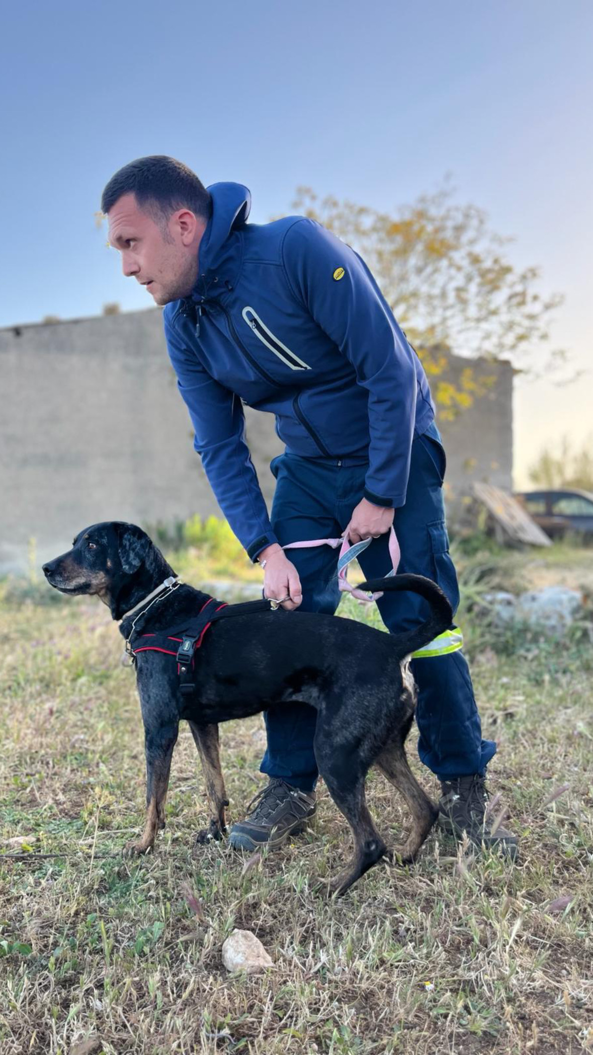 Chiaramonte Gulfi (Rg),  unità cinofila della Protezione Civile ritrova una persona  scomparsa da lunedì mattina