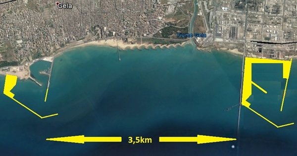 Avviso differimento data inizio gara della caratterizzazione del porto rifugio di Gela